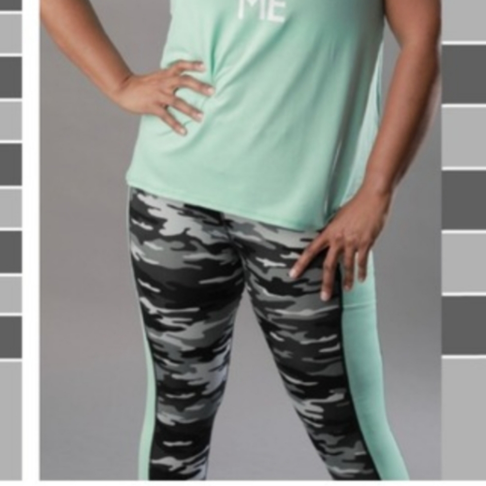 Lularoe Brave Rise Leggings NWT Camo Print